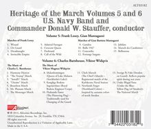 The United States Navy Band: Heritage Of The March Vol. 5 &amp; 6, 2 CDs