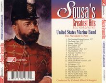 John Philip Sousa (1854-1932): Sousa's Greatest Hits, CD