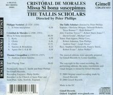 Cristobal de Morales (1500-1553): Missa "Si bona suscepimus", CD