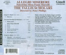 Gregorio Allegri (1582-1652): Miserere, CD