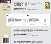 Anton Bruckner (1824-1896): Bruckner from the Archives Vol.3, 2 CDs