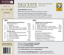 Anton Bruckner (1824-1896): Bruckner from the Archives Vol.5, 2 CDs