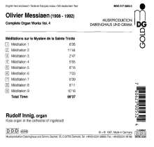 Olivier Messiaen (1908-1992): Orgelwerke Vol.4, CD