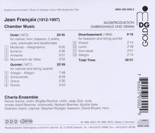 Jean Francaix (1912-1997): Divertissement für Fagott &amp; Streichquintett, CD