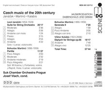 Czech Music of the 20th Century, CD