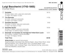 Luigi Boccherini (1743-1805): Kammermusik, CD