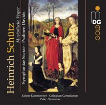 Heinrich Schütz (1585-1672): Musicalische Vesper, DVD-Audio