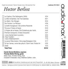 Hector Berlioz (1803-1869): Lieder für Sopran &amp; Gitarre, CD