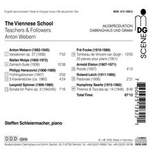 Steffen Schleiermacher - The Viennese School, CD