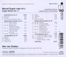 Marcel Dupre (1886-1971): Orgelwerke Vol.11, CD