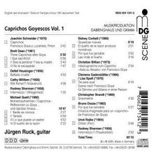 Jürgen Ruck - Caprichos Goyescos Vol.1, CD