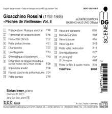 Gioacchino Rossini (1792-1868): Klavierwerke Vol.8, CD