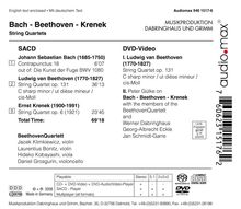 Ludwig van Beethoven (1770-1827): Streichquartett Nr.14, 1 Super Audio CD und 1 DVD