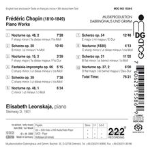 Frederic Chopin (1810-1849): Scherzi Nr.1-4, Super Audio CD