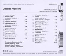 Classica Argentina, CD