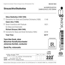 Richard Strauss (1864-1949): Oboenkonzert, Super Audio CD