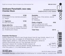 Amilcare Ponchielli (1834-1886): Kammermusik, CD