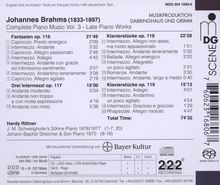 Johannes Brahms (1833-1897): Klavierwerke Vol.3 - Späte Klavierwerke, Super Audio CD