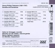Georg Philipp Telemann (1681-1767): Sonaten &amp; Sonatinen für Blockflöte &amp; Bc, Super Audio CD