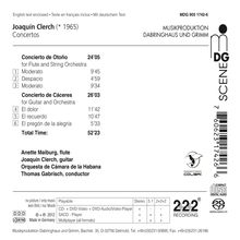 Joaquin Clerch (geb. 1965): Concierto de Otono für Flöte &amp; Streichorchester, Super Audio CD