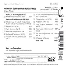 Heinrich Scheidemann (1596-1663): Orgelwerke, Super Audio CD