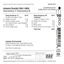 Antonin Dvorak (1841-1904): Streichquintett op.77, Super Audio CD
