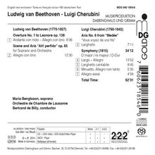 Luigi Cherubini (1760-1842): Symphonie D-Dur, Super Audio CD