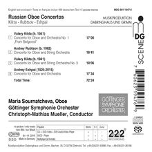 Maria Sournatcheva - Russian Oboe Concertos, Super Audio CD