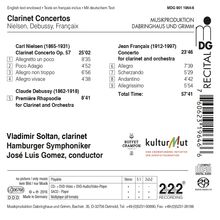 Vladimir Soltan - Clarinet Concertos, Super Audio CD