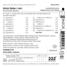 Ulrich Zeitler (geb. 1967): Veni Sancte Spiritus für 12 Soli, Chor &amp; Instrumentalensemble, Super Audio CD