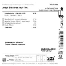 Anton Bruckner (1824-1896): Symphonie Nr.3, Super Audio CD