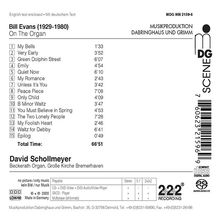Bill Evans (Piano) (1929-1980): Jazz-Transkriptionen für Orgel, Super Audio CD