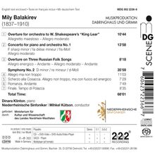 Mily Balakireff (1837-1910): Symphonie Nr.2 d-moll, Super Audio CD
