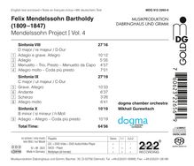 Felix Mendelssohn Bartholdy (1809-1847): Mendelssohn Project Vol.4, Super Audio CD