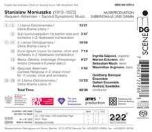 Stanislaw Moniuszko (1819-1872): Geistliche Werke "Requiem Aeternam", Super Audio CD