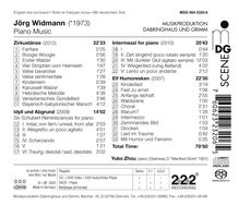 Jörg Widmann (geb. 1973): Klavierwerke, Super Audio CD