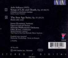 Aulis Sallinen (geb. 1935): Songs of Life and Death op.69, CD