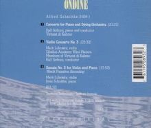 Alfred Schnittke (1934-1998): Konzert für Klavier &amp; Streicher, CD