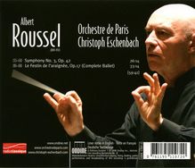 Albert Roussel (1869-1937): Symphonie Nr.3, CD