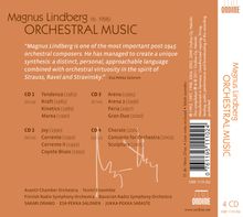 Magnus Lindberg (geb. 1958): Orchesterwerke, 4 CDs