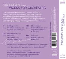 Kaija Saariaho (1952-2023): Orchesterwerke, 4 CDs