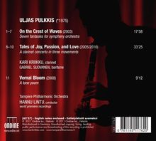 Uljas Pulkkis (geb. 1975): Klarinettenkonzert "Tales of Joy,Passion and Love", CD