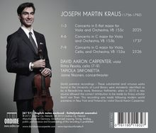 Joseph Martin Kraus (1756-1792): Violakonzerte G-Dur,C-Dur,Es-Dur (VB 153a-c), CD