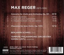 Max Reger (1873-1916): Violinkonzert op.101, CD