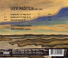 Leevi Madetoja (1887-1947): Symphonien Nr.1 &amp; 3, CD