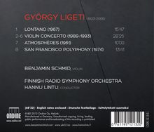 György Ligeti (1923-2006): Violinkonzert, CD