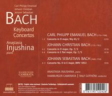 Anastasia Injushina - Bach Keyboard Concertos, CD