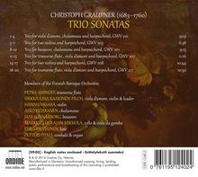 Christoph Graupner (1683-1760): Triosonaten, CD