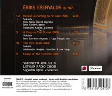 Eriks Esenvalds (geb. 1977): Lukas-Passion, CD