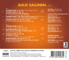 Aulis Sallinen (geb. 1935): Kammermusiken 1-8 (opp. 38, 41, 58, 79, 80a, 88, 93, 94), 2 CDs